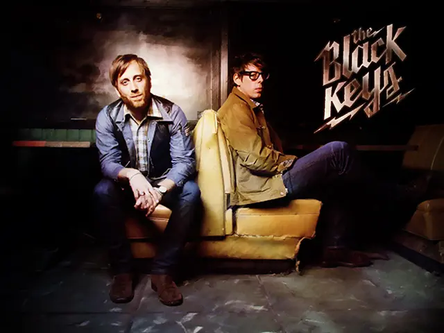 The Black Keys photo on album cover