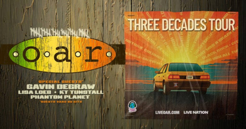 OAR Three Decades Tour